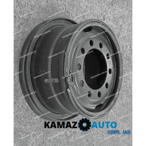 Диск колісний УрАЛ-4320, КАМАЗ-4310 (стандарт) (3 кільця) R20 під шину ОИ-25 14.00-20 (370-508) // 167.6543-3101012-01